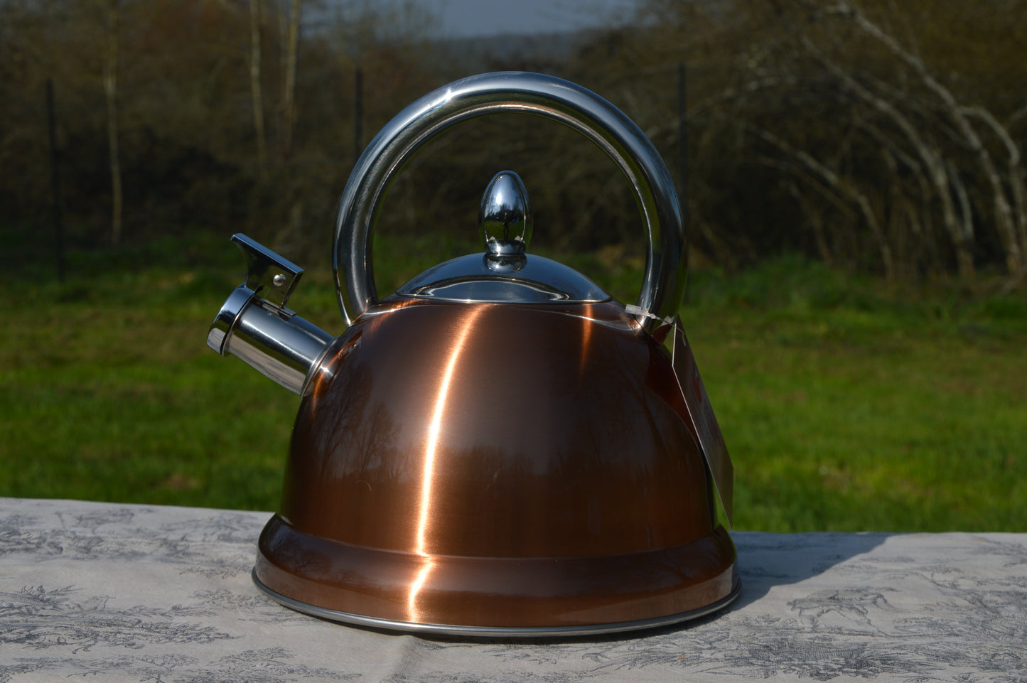 NKC Copper Kettle with Whistle 2.7 litres