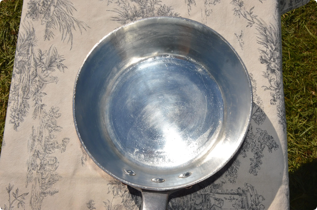 French Copper 2.8mm Sauteuse Evasee Pan Windsor New Artisan Hand Wiped Tin Lined Vintage Professional Windsor 8" 20cm "The Best Copper Pot"