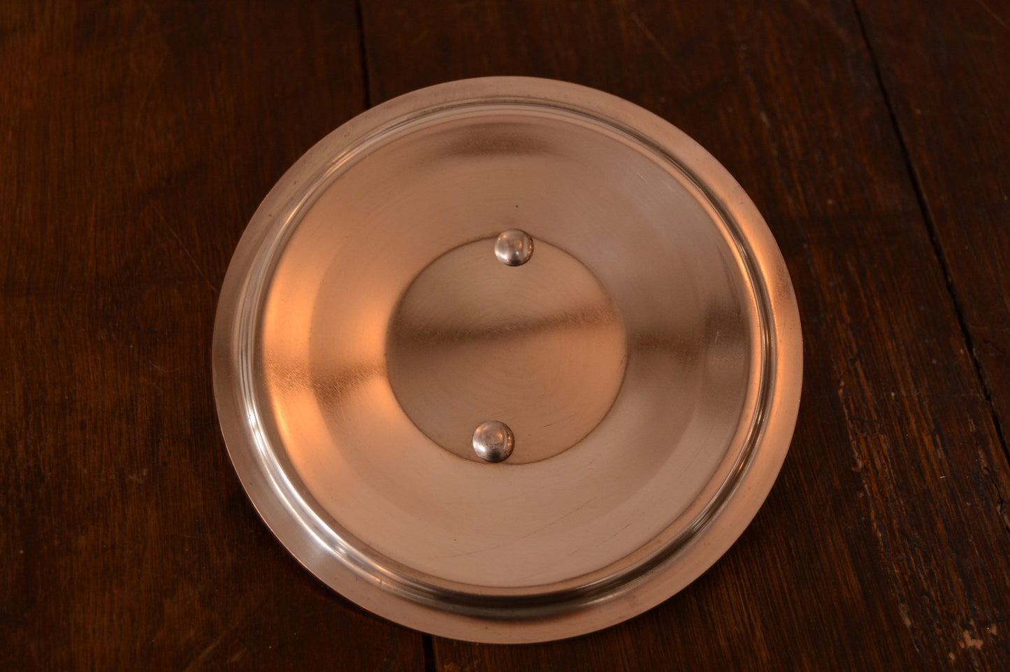 NKC Normandy Kitchen Copper Pan Lid - 12cm Tin Lined