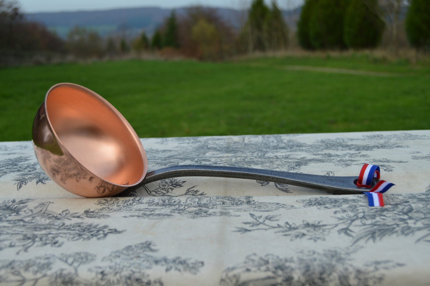 NKC Copper Jam Ladle: Normandy Kitchen Iron Handle Spoon