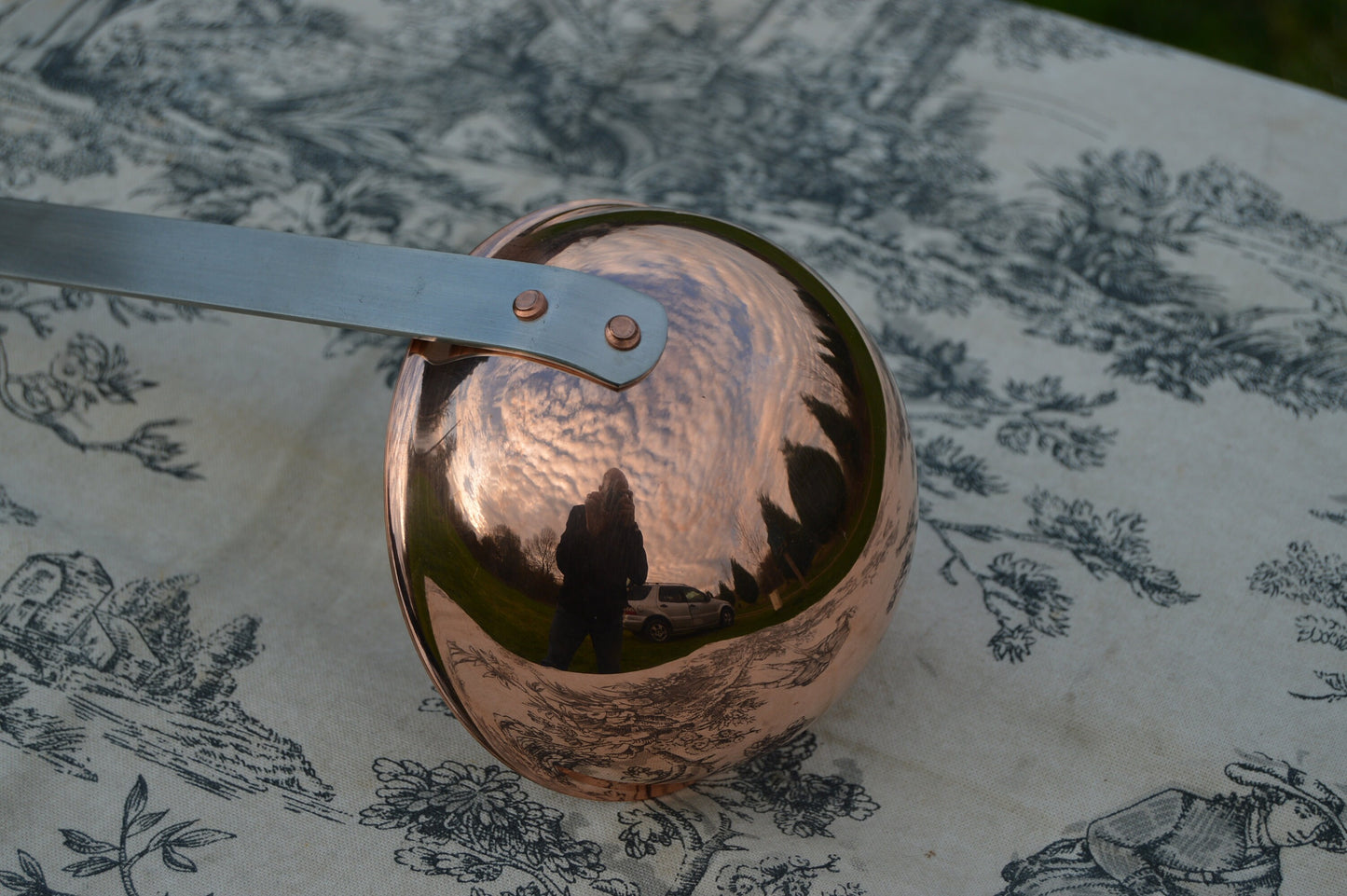 New NKC Copper Ladle from Normandy Kitchen Copper Jam Jelly Spoon Stainless Steel Handle Ladle New Normandy Kitchen Copper Collection Louche
