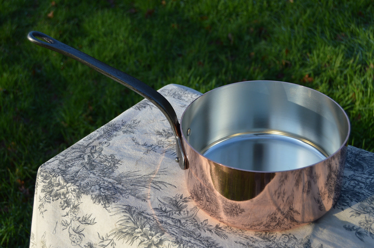 NKC Copper Pan: Tin Lined Normandy Kitchen Pot, Made in France