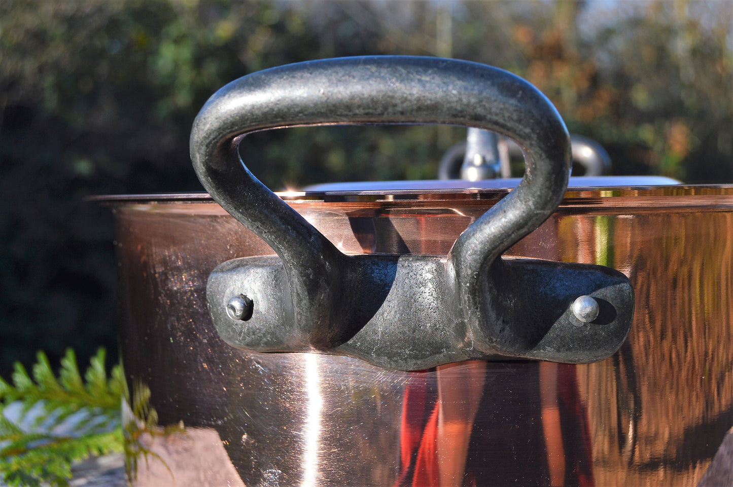 New NKC Copper Casserole: 28cm Tin-Lined Dutch Oven