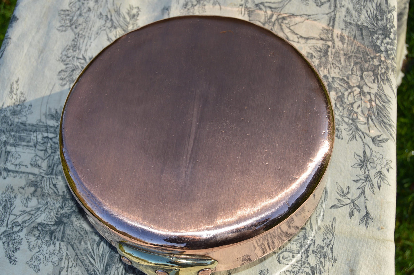 Gaillard of Paris Copper Sauté Pan: 20cm New Tin Lined, Bronze Handle – Antique French Cookware