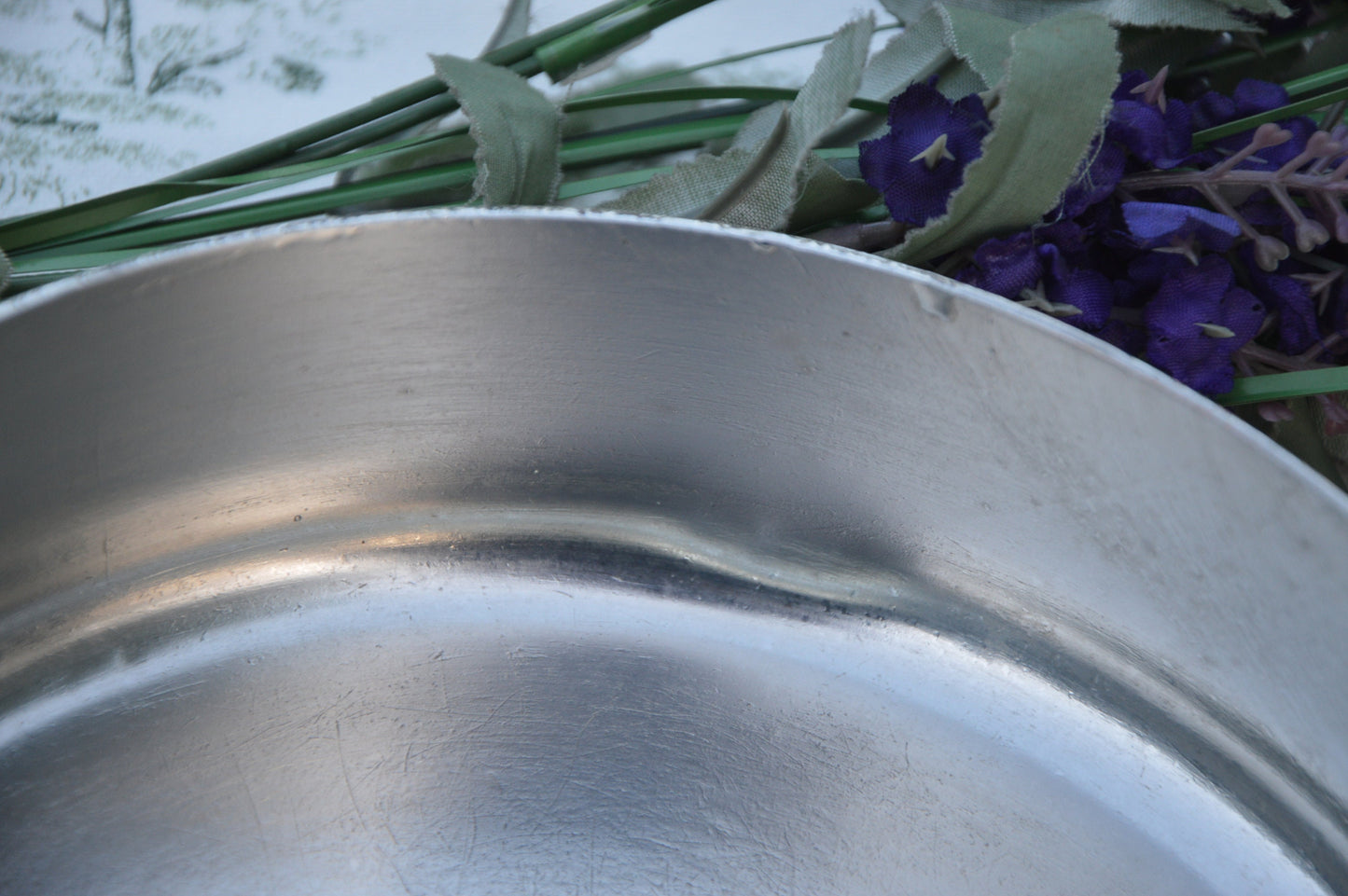 Havard of Villedieu Copper Frying Skillet: Vintage French Tin-Lined Pan