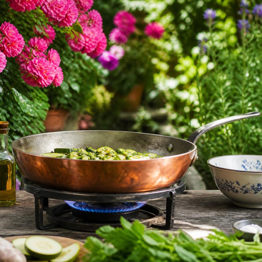 How to Care for Tin-Lined Copper Pans After Heavy Summer Use