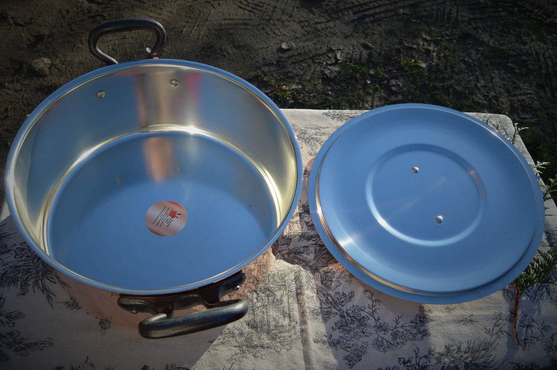 The Buyers Guide to Tin Lined Vintage French Copper Pans - New Tin or Old Tin on your Copper Pan?  What to look out for and what to avoid!