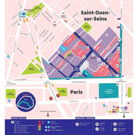 St Ouen Flea Market - Les Puces de Paris - Saint Ouen sur Seine
