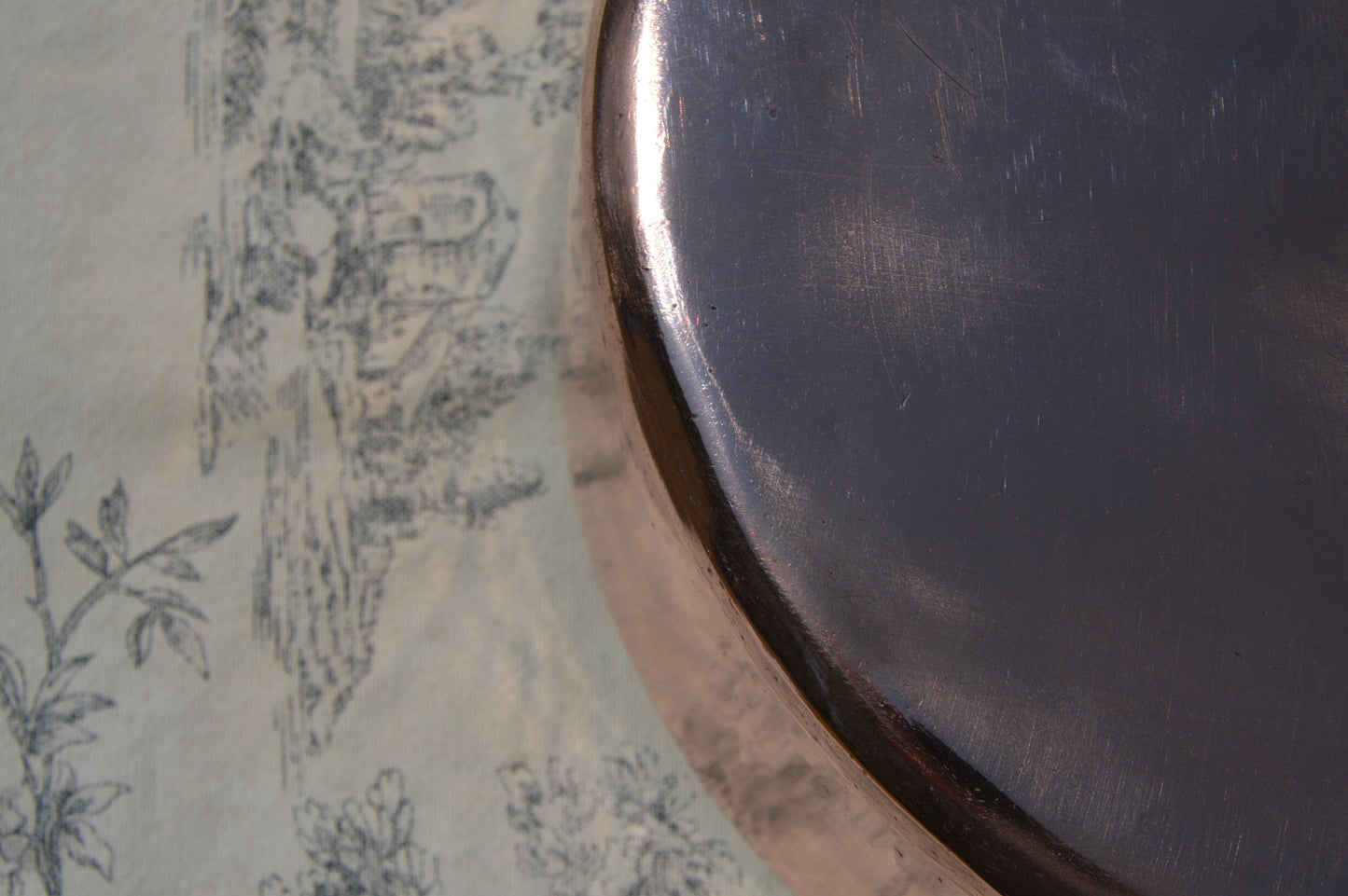 Antique Copper Pan Sauté French Professional Saute Pan 1.4mm New Tin 23cm 9 inch 1.5mm