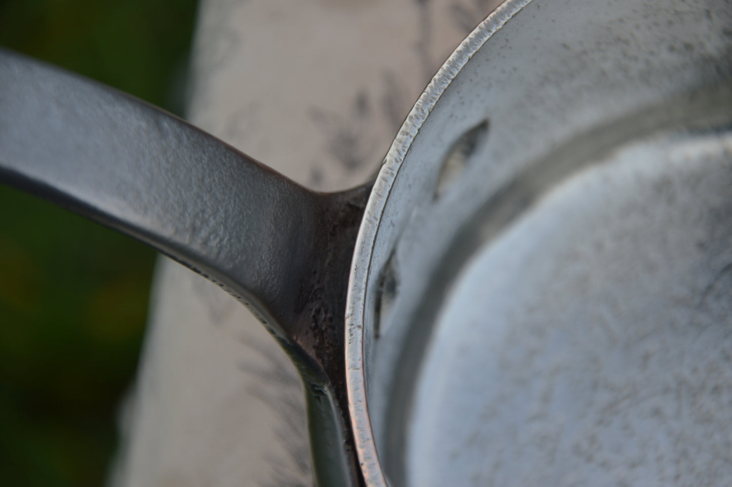 Vintage Five Copper Pans 2.6-2.8mm 14cm-22cm Very Well Used French Professional Graduated Made in France Iron Handles New Hand Wiped Tin