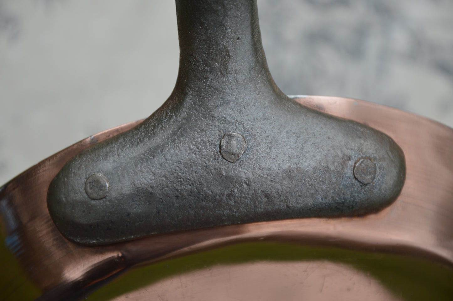 Copper Flipping Pan Omelette 1.5mm Copper Frying Saute Skillet 18cm 7"