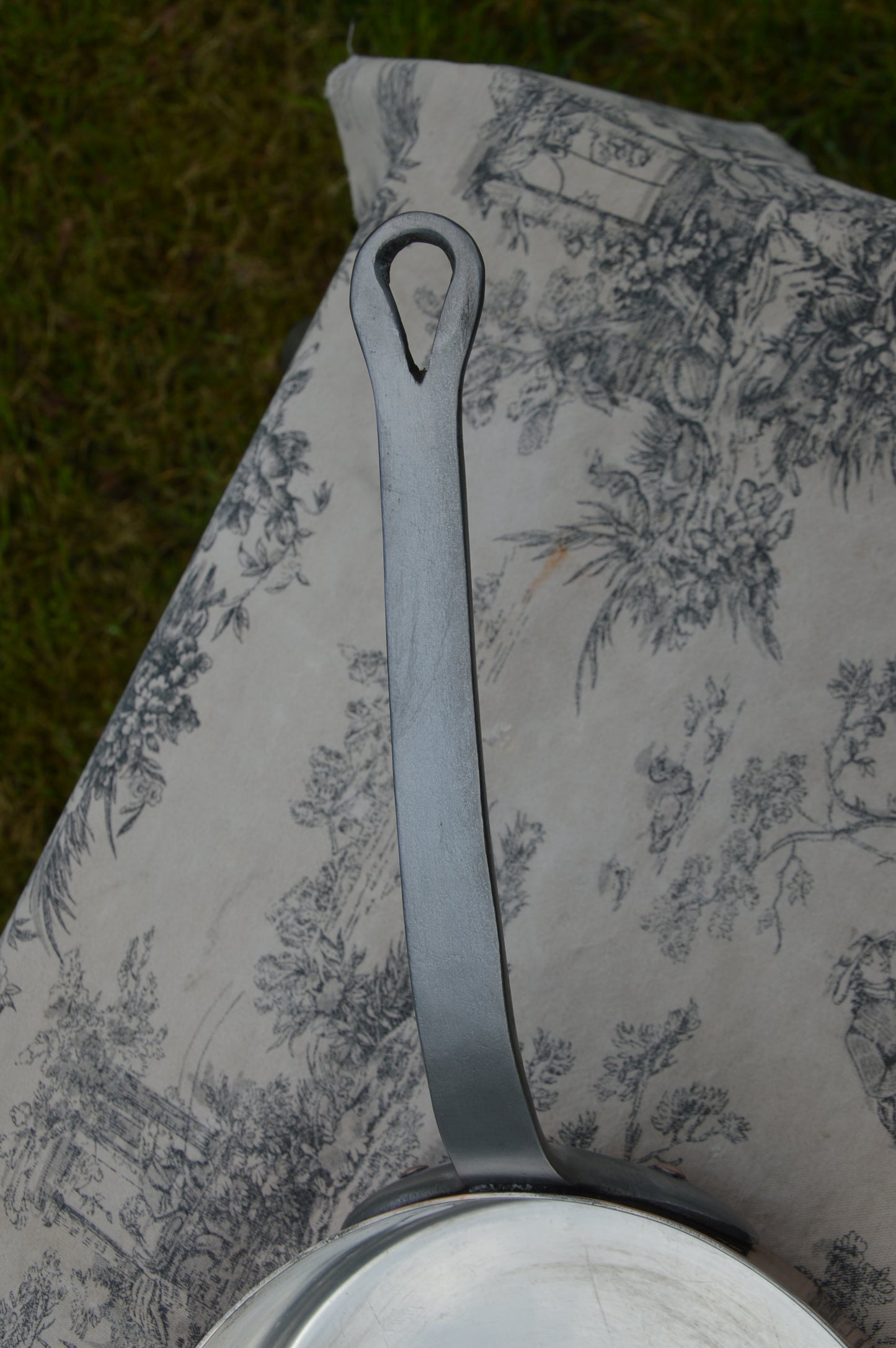 Antique Copper Saute Pan 22cm New TIn lining 1.5mm