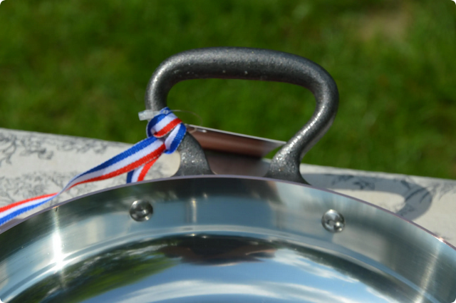 New Normandy Kitchen Copper Stove Top Saute Pan: 28cm Tin-Lined Roasting Dish