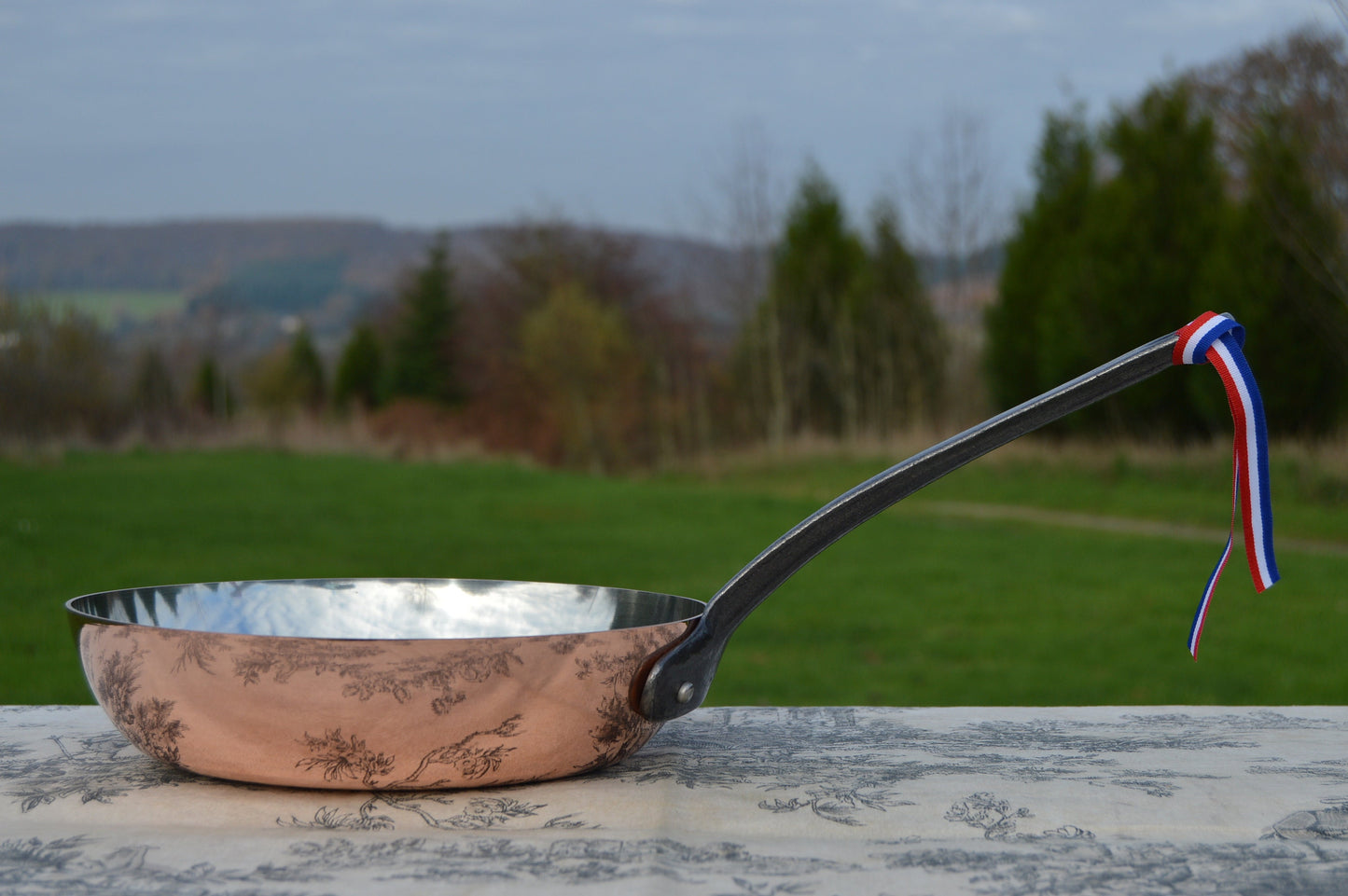 New NKC 20cm Copper Fry Pan Skillet Normandy Kitchen Copper Saute High Sided Saute Pan 20 cm 8" Tin lined New Normandy Kitchen Copper