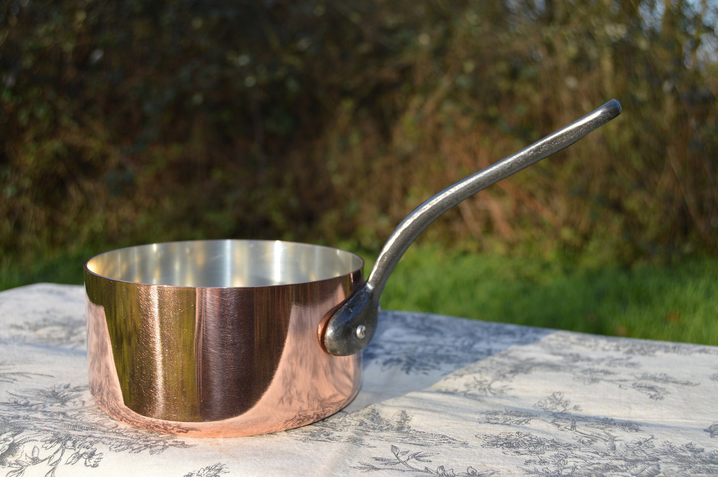 New NKC Copper Pan: Tin-Lined Normandy Kitchen Sauce Pan, Made in France