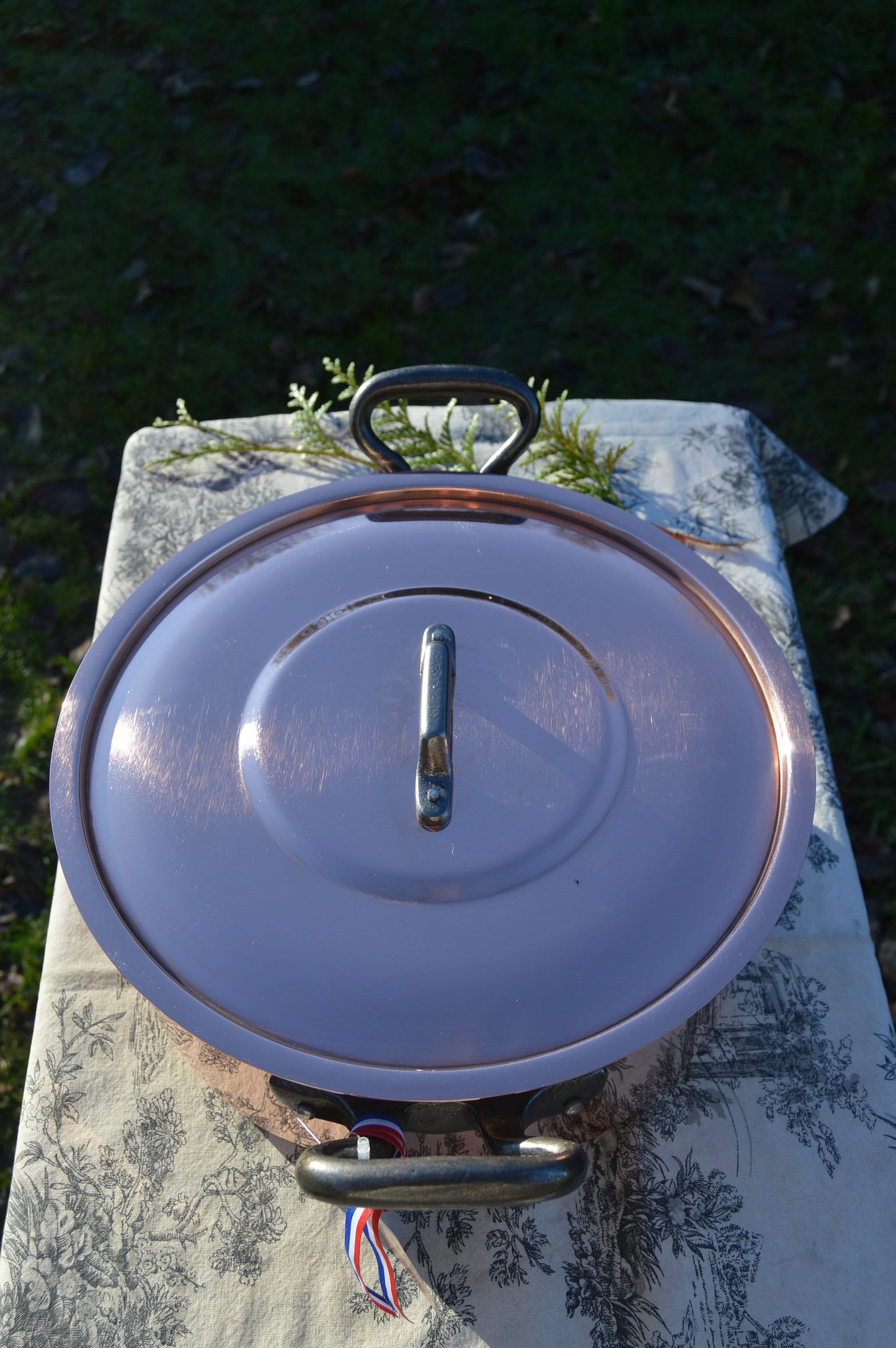 New NKC Copper Casserole: 28cm Tin-Lined Dutch Oven New NKC Copper