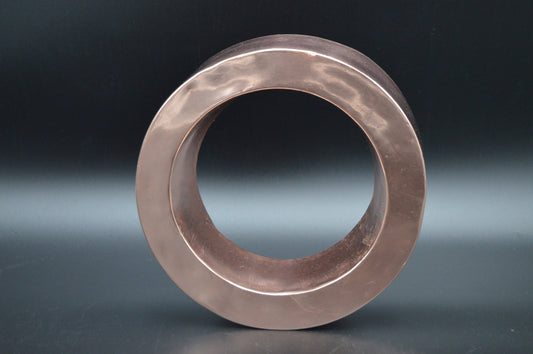 Copper Mould Mold Mould All Copper Copper Moule à Anneau Cake Blancmange Jello Ring Mold Dark TIn Lined Solid Copper Marked AG