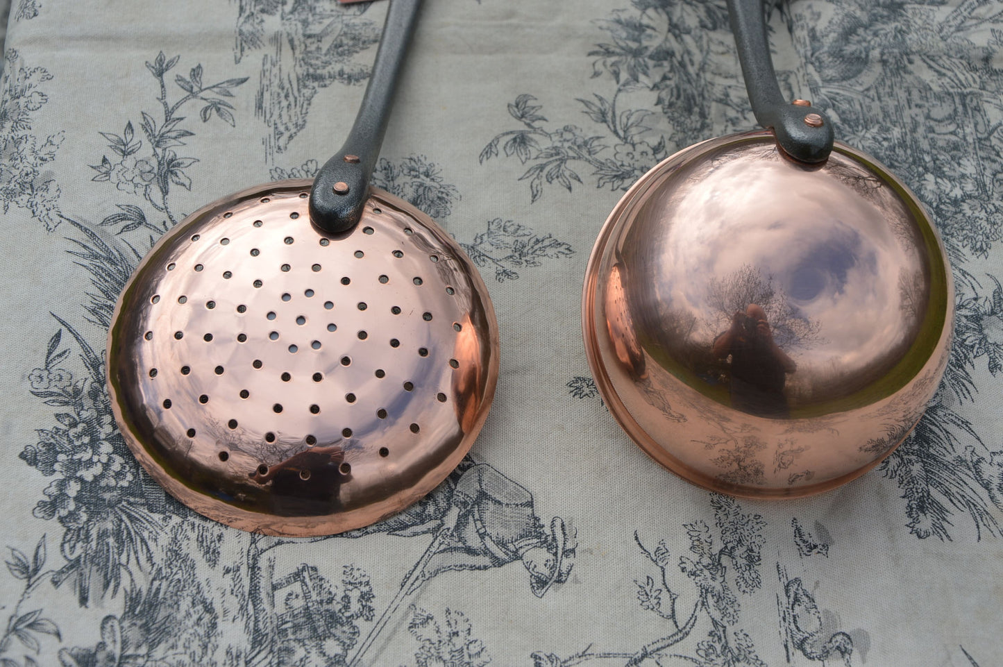 New NKC Copper Jam Ladle & Skimmer Set - Normandy Kitchen Copper