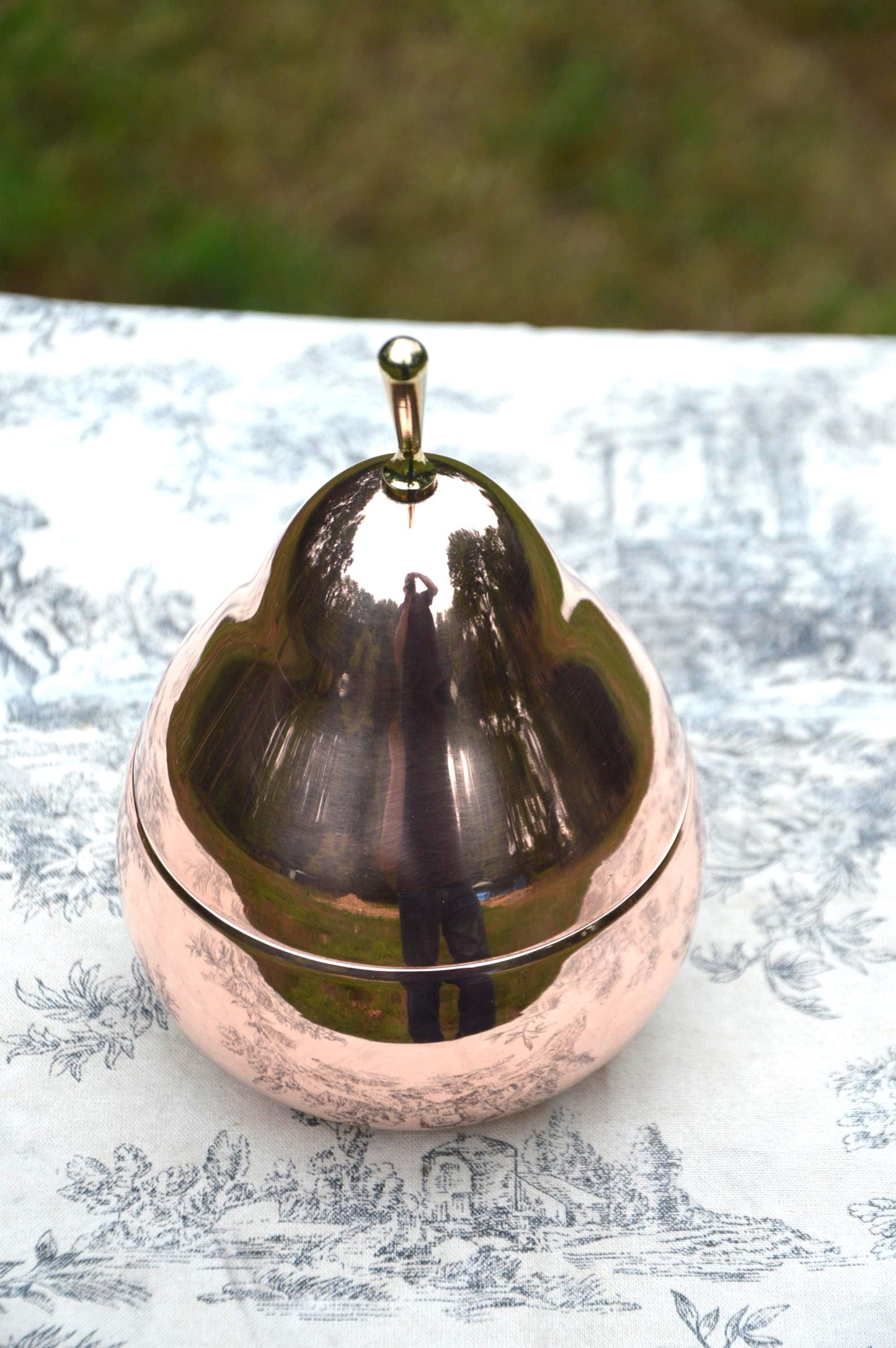 Solid Copper Jam Pot Pear Jelly Pot Pure Copper Lidded Storage Jar Vintage Tableware Confiture