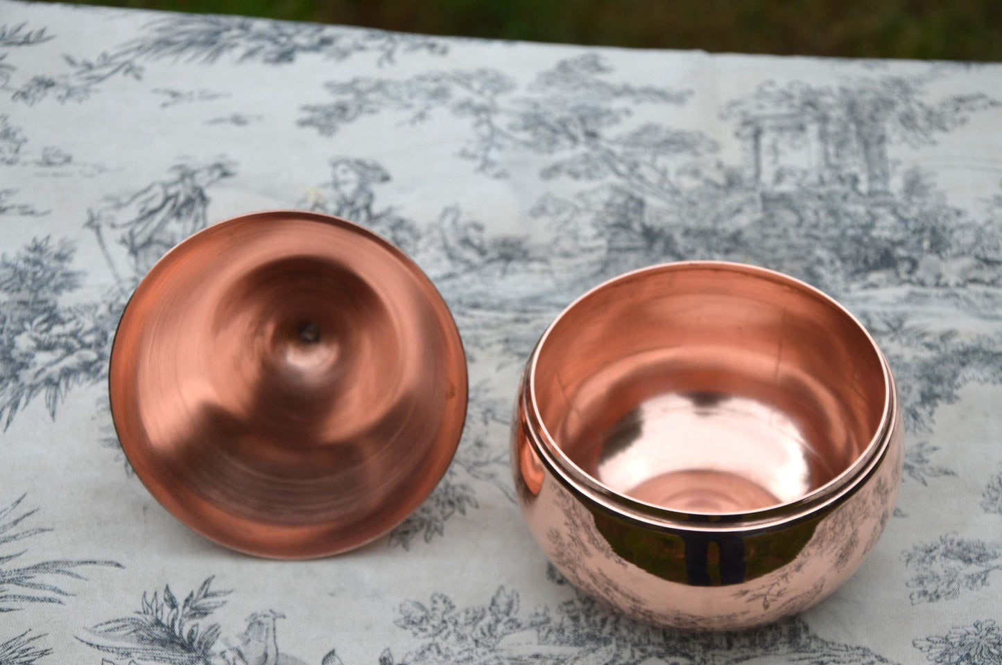 Solid Copper Jam Pot Pear Jelly Pot Pure Copper Lidded Storage Jar Vintage Tableware Confiture