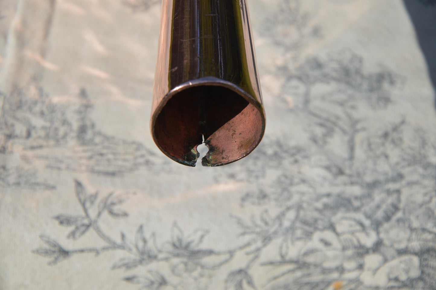 Antique Copper Sugar Pan: Handmade French Patissier Caramel Pan