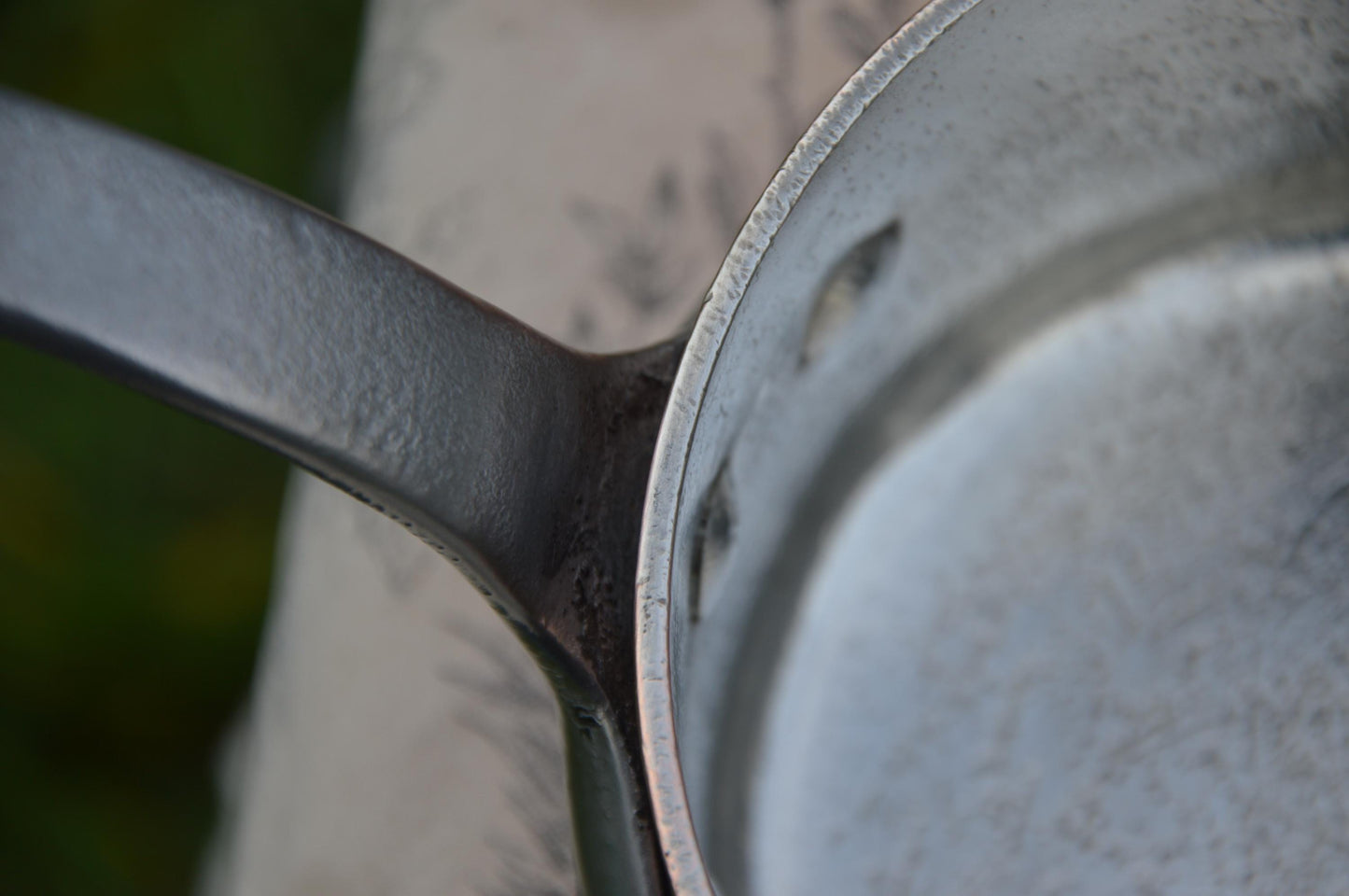 Vintage Five Copper Pans 2.6-2.8mm 14cm-22cm Very Well Used French Professional Graduated Made in France Iron Handles New Hand Wiped Tin