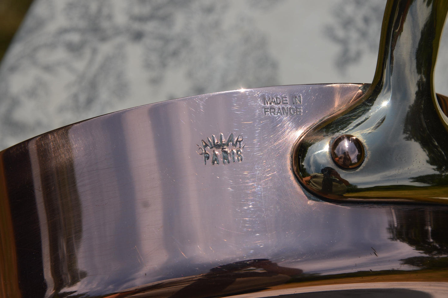 Gaillard of Paris Copper Sauté Pan: 16cm New Tin Lined, Bronze Handle – Antique French Cookware